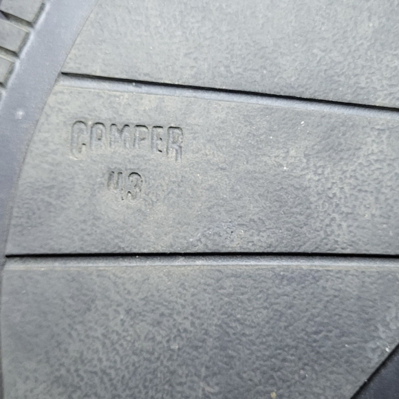 Camper Black Ankle Lace Up Boot with ankle zipper size EU43 - Picture 5 of 5